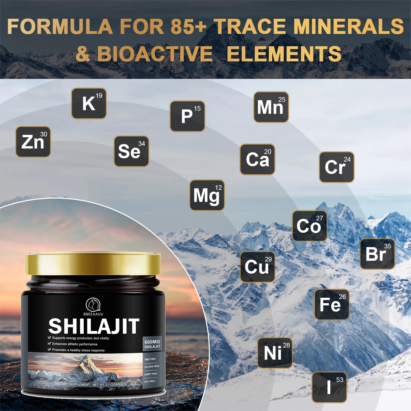 Cognitive Enhancement Shilajit Supplement